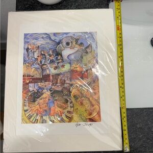 Musical Art piece on canvas